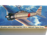 A6M2b Zero Type 21 1:72