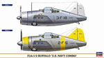 Brewster F2A-1/2 Buffalo 'US Navy Combo' (2x kits) 