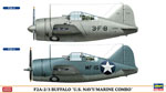 Combo Buffalo F2A-2/3 1:72