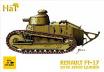 FT-17 Renault tank with 37mm cannon