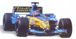 F1 Renault 2004 1/18