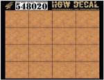 Decals LIGHT WOOD / NATURAL TRANSPARENT A5 1:48