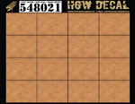 Decals LIGHT WOOD / NATURAL BASE WHITE A5 1:48