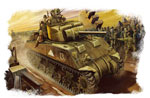US M4A1 Mid Model Tank 1/48