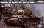 German Pz.Kpfw KV-1 756(r) Tank 1/48