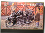 BMW R12 w/Sidecar - Civilian Version 1:35