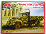 German Army truck Ford V3000S (1941 production)
