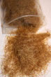 Fibres d’herbe brune foncé 6 mm