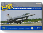 F-16D Block 52+ with dorsal fin. Decals Singapore 1/48