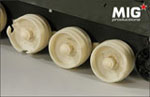 BURN OUT T-34 WHEELS 1/35