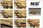 ENGINE Deck STORAGE BOXES FOR PANTHER D EARLY 1/35