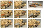 ENGINE Deck STORAGE BOXES FOR PANTHER D STANDARD PRODUCTION  1/35