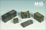 STORAGE BOXES FOR LATE PZ III VARIANTS 1/35