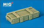 TIGER I ammo wooden crates 1/72