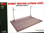 Street Section w/Tram Lines 