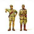 Italian Officer and soldier, Afrika