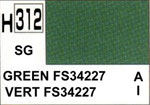 Peinture Mr Hobby H312 Vert FS-34227 satin