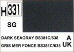 Peinture Mr Hobby Dark Sea Gray BS831C/63 10ml