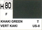 Peinture Mr Hobby H80 Vert kaki mat 