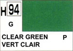 Peinture Mr Hobby H94 Vert transparent brillant