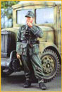 Tankiste allemand, 9e SS - Arnehem 1944 1/35