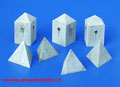 Anti-tank Concrete Barriers - Pyramid-style, Set II