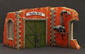 Factory gate-door