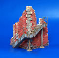 Factory corner with steps