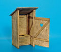 Wooden toilet
