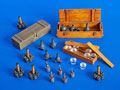 German grenades and mines