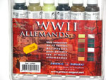 Pack peinture WWII Allemands 12 teintes