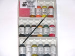 Coffret de Peinture WWII Allemands 16 couleurs + 1 pinceau martre