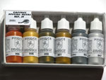 Coffret peinture spécial métal 6 pots