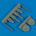 Junkers Ju 87 Stuka uncovered wheels - HASEGAEA