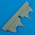 Hurricane Mk. I/Mk.II undercarriage covers - HASEGAWA