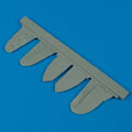Spitfire Mk. I/V control surfaces - TAMIYA 