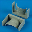 Yak-38 Forger A air intakes - HOBBY BOSS 1:48