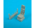 He 162 ejection seat with safety belts 1:48