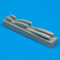 MiG-21 PFM air cooling scoops (ACADEMY) 1:48