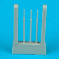 Me 262 A Schwalbe Pilot Tubes 1:48