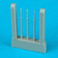 Bf 109 Pitot tubes 1:48