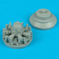 P-36A Hawk engine-ACADEMY 1:48