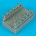 P-39C/D exhaust - EDUARD 1:48
