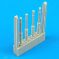 Hurricane Mk. IIc gun barrels - HASEGAWA 1:48