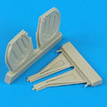 P-51D Mustang undercariage covers - TAMIYA 1:48