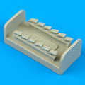 Bf 109G/K exhaust - FUJIMI 1:48