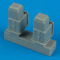 Bf 109G interio gun cover - HASEGAWA 1:48
