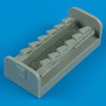 Bf 109F exhaust (Has) 1:48