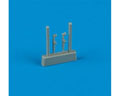 Fw 190A/D control sticks - 1:48