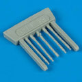 Bf 110E gun barrels - EDUARD 1:48